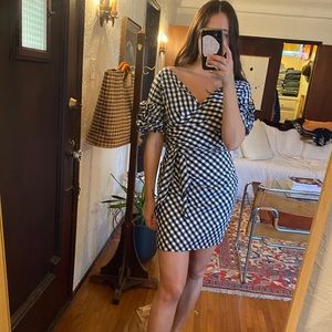 Fame and Partners x REVOLVE Gingham Dress